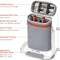 Birthday Gifts for Women Men - Mothers Day Wine Gift Baskets For Woman Mom, Her, Women, Friend, Wine Lovers, Self Care Package, Insulated Wines Tote Bag Carrier w/ Tumblers & Wines Accessories Set